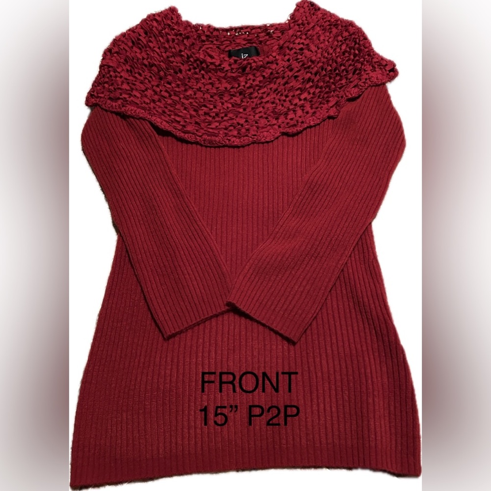 Iz Byer California 3/4 Sleeve Red Sweater
💖✨💖Valentines Day 💖✨💖